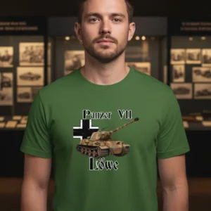 Camisa Masculina Tanks Lowe Ww German Military Armour