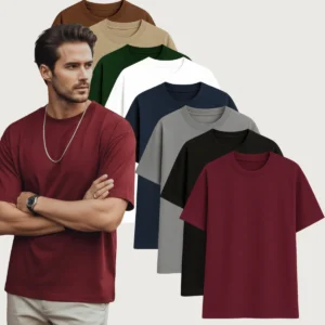 Kit 8 Camisetas Masculinas Lisas Premium Algodão 100% Básica
