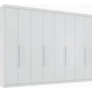 Guarda Roupa Casal Grande Master New 8 Portas 4 Gavetas Cor