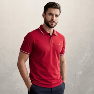 Camisa Gola Polo Masculina Algodão Casual Básica Confortável