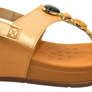 Sandália Modare Feminina Anabela Confortável Pedraria