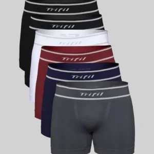 Cueca Trifil Am Boxer Lisa Cós Largo Kit 6x1