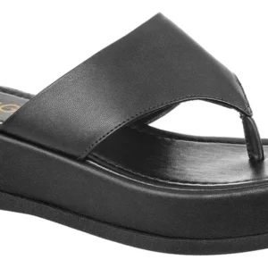 Chinelo De Dedo Plataforma Papete Flatform Puffer Moda