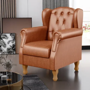 Poltrona Decorativa Yara Couríssimo Camel