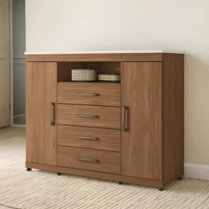 Comoda Casal Havana Master Santos Andirá Cor Jatob