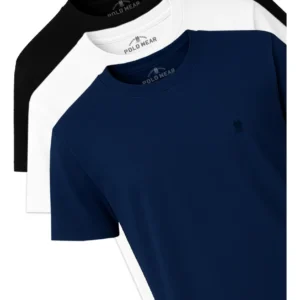 Kit 3 Camisetas Masculinas Polo Wear