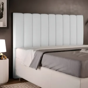 Cabeceira Cama Box Queen 160 Cm Dália W01 Linho Cinza