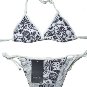 Biquíni Reebok Moda Praia Estampa Floral Amarração Original