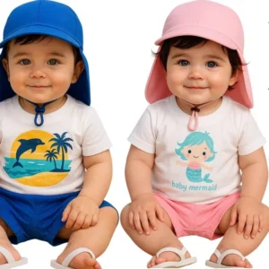 Chapéu Boné Bebê Infantil Praia Proteção Solar Uv50 Full