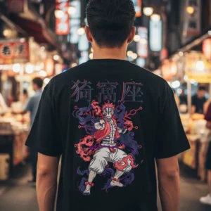 Camiseta Oversized Kimetsu Demon Slayer Tanjiro Street Wear