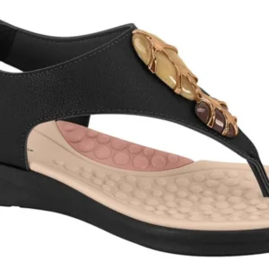 Sandália Modare Ortopédica Leve Esporão Massageador Trabalho