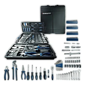 Jogo De Ferramentas Profissional Max 106 Peças Kit C/ Chaves Cor Azul-turquesa