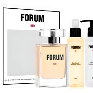 Kit Forum For Her ( Perfume 85ml + Body Splash 120ml + Hidratante Corporal 120ml )