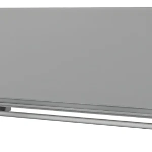 Armário Multiuso Aéreo Cabideiro Grécia Branco - Lyam Decor Cor Cinza