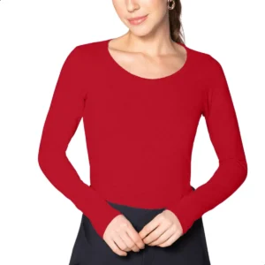 Blusa Lupo Algodão Manga Longa Feminina Adulto Cotton