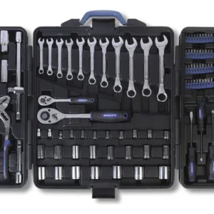 Maleta De Ferramentas Combinadas Menegotti Max 106 Peças Preto