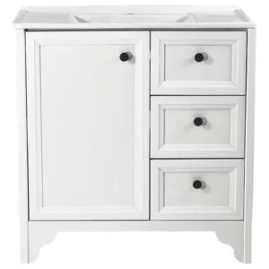 Gabinete Armário Banheiro Ditália C/pia Bn-05 Branco