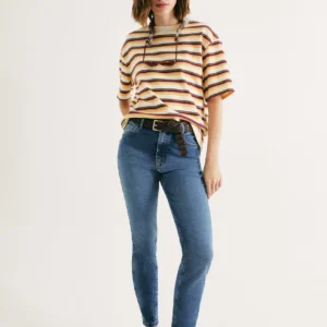 Calça Jeans Feminina Cintura Média Skinny Hering