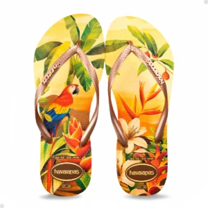 Chinelo Feminino Havaianas Slim Tropical Original Envio 24hr