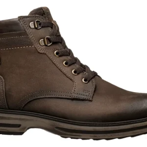 Bota Pegada Coturno Masculina Couro Confortável Durabilidade