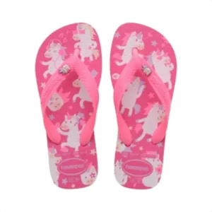 Chinelo Moda Infantil Dedo Havaianas Kids Fantasy Rosa