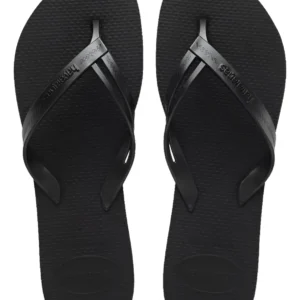 Chinelo Dedo Feminino Moda Havaianas Elegance Metalica