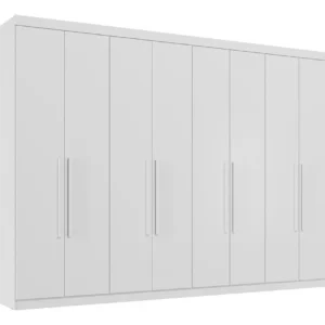 Guarda-roupa Santos Andirá Master New Branco 8p 4g