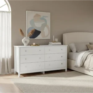 Cômoda 6 Gavetas Dm-221 Wt Branco