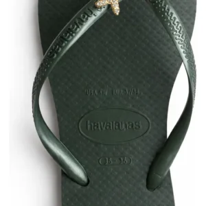 Havaianas Slim Chinelo Feminino Original Com Pingente Moda