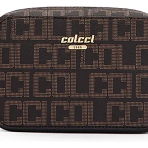Bolsa Crossbody Colcci New Monograma Ou25 Café Feminino