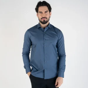 Camisa Aramis Custom Slim Fit Azul Navy