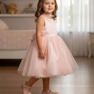 Vestido Infantil Princesas Disney + Sapatilha Boneca + Tiara