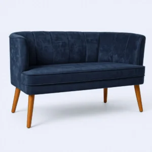 Namoradeira 2 Lugares Tecido Veludo Confortável Resistente