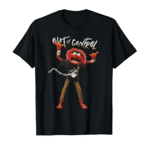 Camiseta Disney The Muppets Animal Out Playera, Moda Masculi