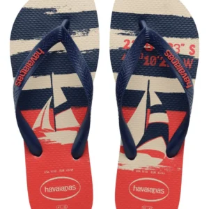 Chinelo De Dedo Havaianas Top Design Fashion Moda Nautical