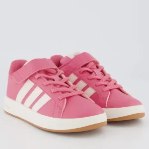 Tênis Adidas Grand Court 3.0 El Infantil Pink