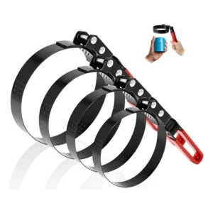 Kit 4 Chaves Saca Filtro Óleo Tipo Cinta 60 A 110mm