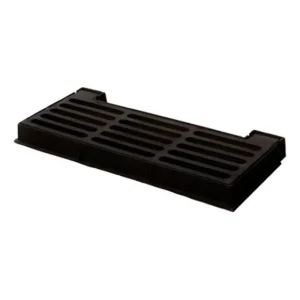 Tampa Tampão Chão Boca De Lobo Articulado De Ferro 30x90cm