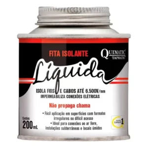 Isolante Elétrico Líquido Quimatic Vermelho 6500V 200ml