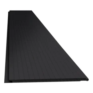 Forro de PVC Preto 8mm 300x20cm Bariri Caixa 6m²