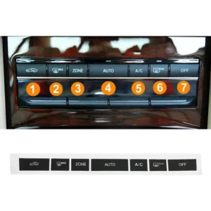 Botão De Troca Do Controle De Clima W212 W207 Para Reparo