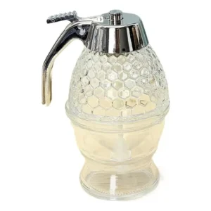 Dispensador De Mel Honey Pot Honeycomb Design Durável