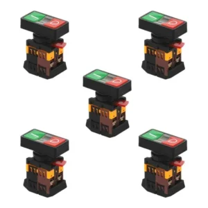 As-22n Botão De Comando Duplo Iluminação 220v Com 5