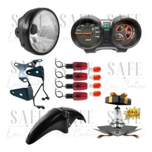 Kit Titan 150/farol/painel/4 Piscas/paralama/suporte Aranha