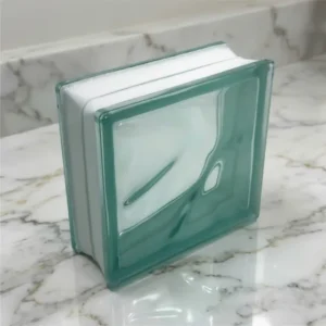 Tijolo Bloco Vidro Verde Transparente 19x19cm Inowar