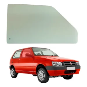 Vidro De Porta Dianteira Direita Uno Mille 2 Portas 84 A 12