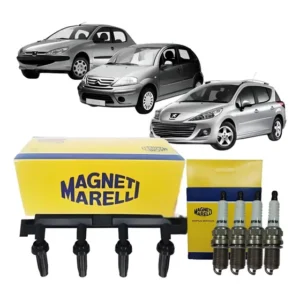 Bobina E Velas C3 1.4 8v 206 207 306 Hoggar