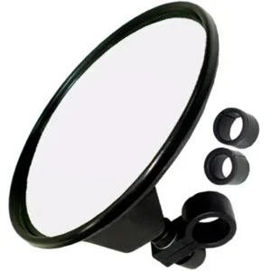 Espelho Auxiliar 15cm C/ Abraçadeira Caminhão Ônibus Trator