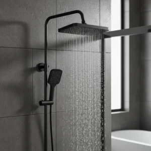 Chuveiro Ducha 4 Saídas Misturador Digital Premium Preto