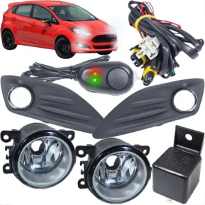 Kit Instalação Farol De Milha Ford New Fiesta 2013 À 2016